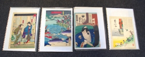 Los 656 - Ukiyo-e Sammlung - von 20 Ukiyo-e Farbholzschnitten verschiedener Künstler - 1 - thumb