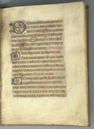 Los 1015 - Horae BMV - Großes Fragment eines französischen Stundenbuchs des Spätmittelalters  - 2 - thumb