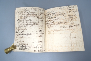 Los 1041 - Neuschloß - Kontorbuch aus der Kaunitz-Bibliothek Neuschloß. Deutsche Handschrift auf Papier - 3 - thumb