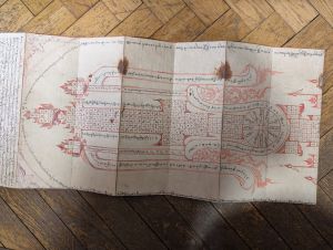 Los 1061 - Parabaik - 3 birmanische (burmesische) Leporellos mit Illustrationen in Federzeichnung und Text - 6 - thumb