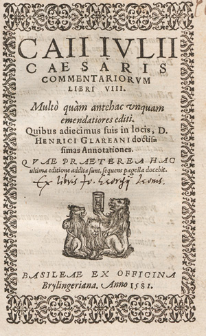 Lot 1097, Auction  127, Caesar, Gaius Julius, Commentariorum libri VIII