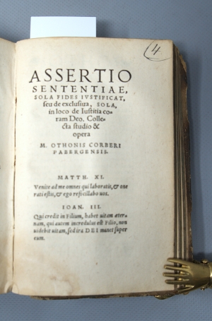 Los 1098 - Sammelband mit 5 Reformationsdrucken und Calvin, Johannes - darunter 2 Schriften von Joannes Calvin. - 5 - thumb