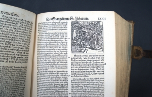 Los 1114 - Erasmus von Rotterdam, Desiderius - Paraphrasis oder Postilla Teütsch. Zürich, Froschauer, 1552 - 8 - thumb