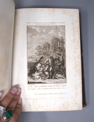 Los 1221 - Bilderbibel - Das alte Testament des ewigen Gottes unsers Schöpfers in 91 Kupferbildern vorgestelle - 12 - thumb