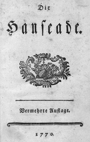 Los 2111 - Lucius, Georg Ignaz - Die Hanseade - 0 - thumb