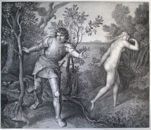 Los 2148 - Schnorr von Carolsfeld, Julius - Sechs Bilder aus Ariosto's Rasendem Roland - 1 - thumb