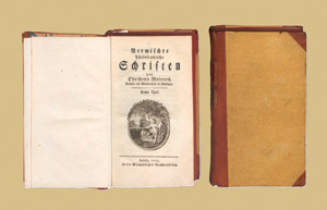 Lot 2186, Auction  127, Meiners, Christoph, Vermischte philosophische Schriften