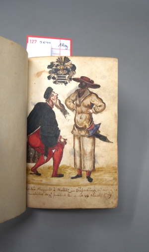 Los 2533 - Stammbuch - des Sebald Welser, Ratsherrn aus Nürnberg. 1575-1580 - 9 - thumb