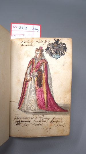 Los 2533 - Stammbuch - des Sebald Welser, Ratsherrn aus Nürnberg. 1575-1580 - 10 - thumb