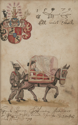 Los 2533 - Stammbuch - des Sebald Welser, Ratsherrn aus Nürnberg. 1575-1580 - 7 - thumb