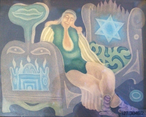 Los 3046 - Brauer, Arik - "Das Ruhebett" (Le Lit) und "Der Schlaf" (Le Sommeil). 2 Blätter aus "XX Chassidische Erzählungen  - 2 - thumb