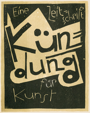 Lot 3196, Auction  127, Kündung, Die, Eine Zeitschrift für Kunst
