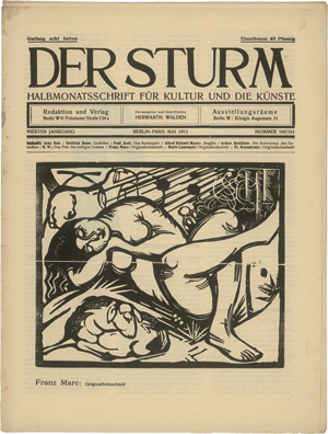 Lot 3326, Auction  127, Sturm, Der, Halbmonatsschrift für Kunst und Kultur