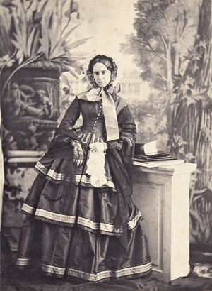 Lot 4001, Auction  127, Aguado, Olympe, Studio portrait of a woman