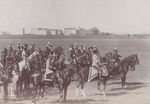 Los 4013 - Anschütz, Ottomar - Imperial Military Maneuvers at Müncheberg / State visit of Umberto I to Berlin  - 2 - thumb