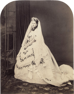 Lot 4034, Auction  127, British Royal Family, Princess Alexandra of Denmark in her wedding dress