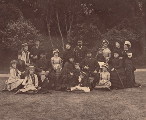 Lot 4035, Auction  127, British Royal Family, Queen Victoria and Royalty at Osborne, August 11, 1881