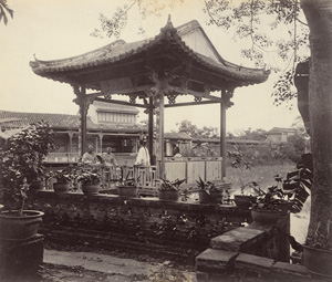 Lot 4046, Auction  127, China, Paviilion in Pun-Ting-Qua's Garden, Canton