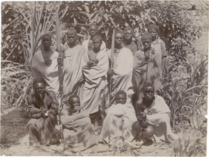 Lot 4060, Auction  127, Deutsch-Ostafrika, Inhabitants of various African regions, most of "Deutsch-Ostafrika"