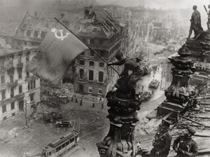 Lot 4153, Auction  127, Chaldej, Jewgeni, Atop the Berlin Reichstag, May 2, 1945