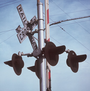Lot 4156, Auction  127, Cottingham, Robert, Railroad Crossing