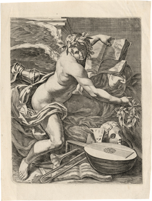 Lot 5029, Auction  127, Bononi, Carlo - nach, Der Genius der Künste
