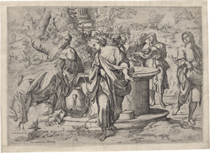 Lot 5047, Auction  127, Carracci, Annibale - nach, Christus und die Samariterin