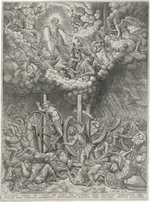 Lot 5052, Auction  127, Collaert I, Hans, Das Martyrium der hl. Katharina. 