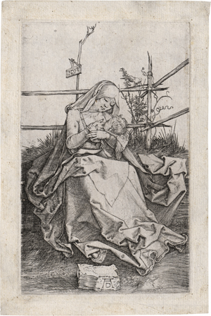 Lot 5064, Auction  127, Dürer, Albrecht, Maria auf der Rasenbank