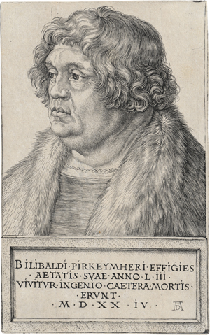 Lot 5077, Auction  127, Dürer, Albrecht, Willibald Pirkheimer