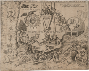 Lot 5132, Auction  127, Italienisch, Spechio dal Fin della nostra vita humana