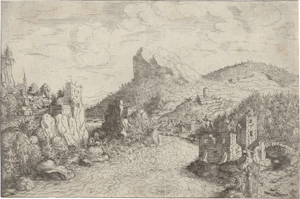 Lot 5138, Auction  127, Lautensack, Hanns, Tobias mit dem Engel an einem Fluss 