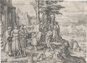 Lot 5142, Auction  127, Leyden, Lucas van, Die Rückkehr des verlorenen Sohnes