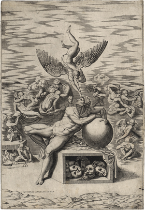 Lot 5161, Auction  127, Michelangelo - nach, Der Traum des menschlichen Lebens