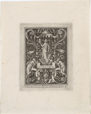 Lot 5169, Auction  127, Delaune, Étienne, Allegorien der Wissenschaften mit Grotesken