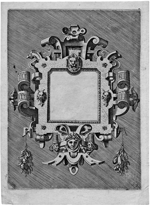 Lot 5170, Auction  127, Italienisch, um 1573. Folge mit dreizehn Roll- und Bandelwerkkartuschen