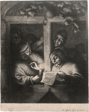 Lot 5176, Auction  127, Ostade, Adriaen van, Die Sänger am Fenster