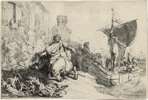 Lot 5201, Auction  127, Rembrandt Harmensz. van Rijn, Das Lob der Schifffahrt