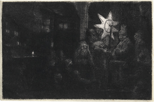 Lot 5202, Auction  127, Rembrandt Harmensz. van Rijn, Dreikönigsabend: ein Nachtstück