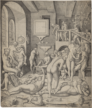 Lot 5230, Auction  127, Solis, Virgil, Das Frauenbad