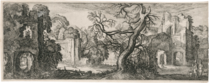 Lot 5239, Auction  127, Velde II, Jan van de, Die Folge der Landschaften und Ruinen