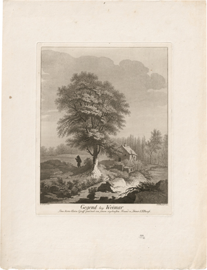 Lot 5252, Auction  127, Bause, Johann Friedrich, Gegend bey Weimar