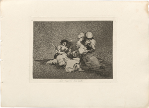 Lot 5274, Auction  127, Goya, Francisco de, Las mugeres dan valor
