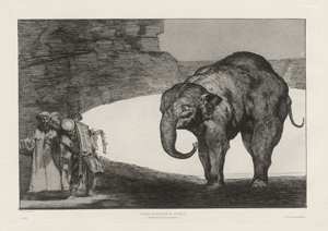 Los 5277 - Goya, Francisco de - Los Proverbios: Vier ergänzende Blätter - 1 - thumb