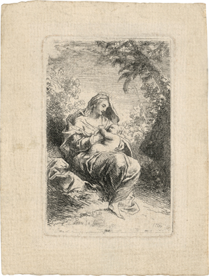 Lot 5288, Auction  127, Peters, Johann Anton de, Die Madonna mit Kind