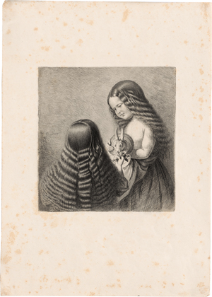 Lot 5347, Auction  127, Grimm, Ludwig Emil, Friederike Grimm