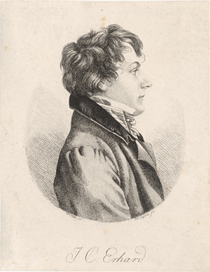 Lot 5364, Auction  127, Passini, Johann Nepomuk, Profilbildnis des Johann Christoph Erhard