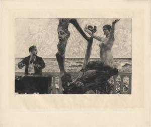 Lot 5409, Auction  127, Klinger, Max, Brahms-Phantasie