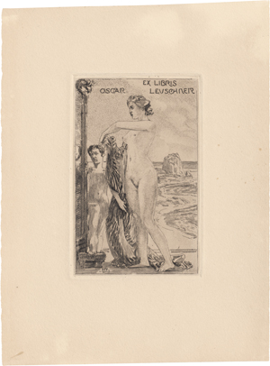 Lot 5412, Auction  127, Klinger, Max, Sechs Blatt Ex Libris