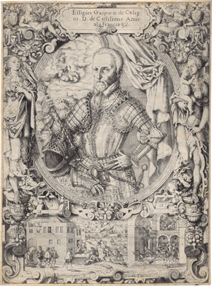 Lot 5434, Auction  127, Amman, Jost, Bildnis der Hugenottenführers Gaspard de Coligny